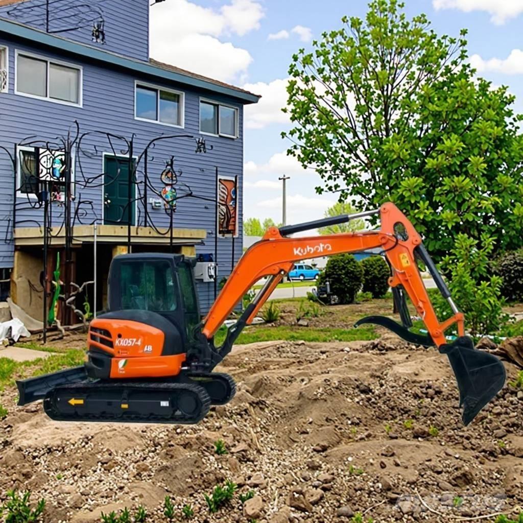 Kubota KX057-4 Mini ekskavatori < 7 t