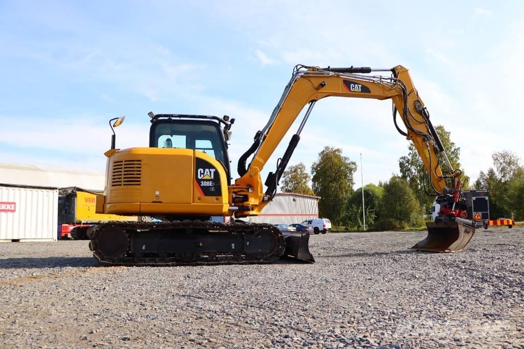 CAT 308 E2 CR Kāpurķēžu ekskavatori