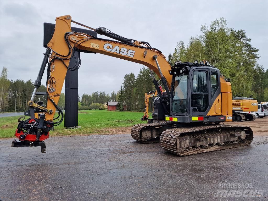 CASE CX 145 D SR LC Kāpurķēžu ekskavatori