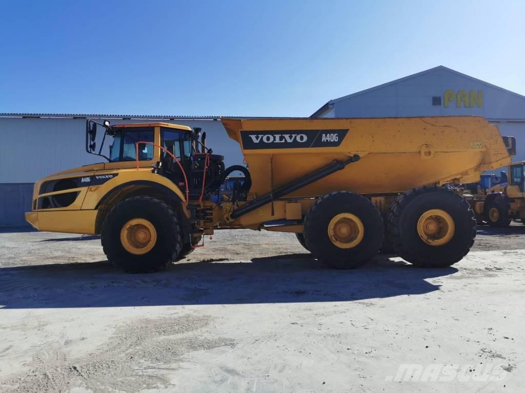 Volvo A40G Artikulētie pašizgāzēji