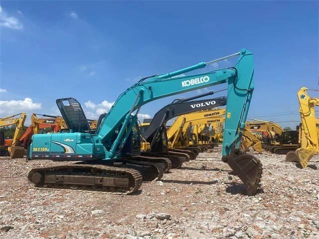 Kobelco SK 210 D Kāpurķēžu ekskavatori