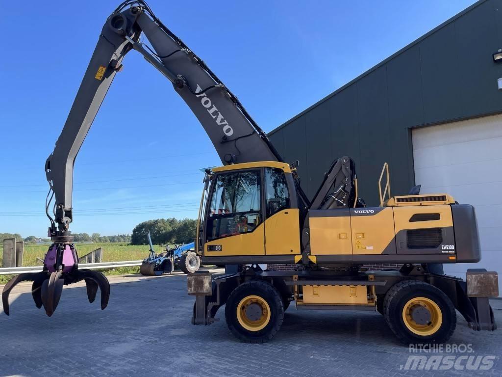 Volvo EW 210 MH Industriālie iekrāvēji