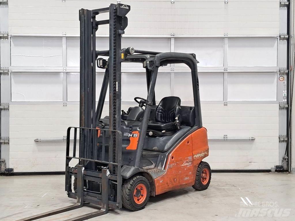 Linde H18D-01 Tehnika ar dīzeļa dzinēju