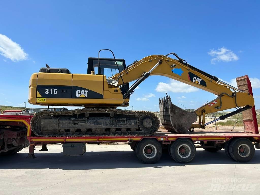CAT 315B Kāpurķēžu ekskavatori