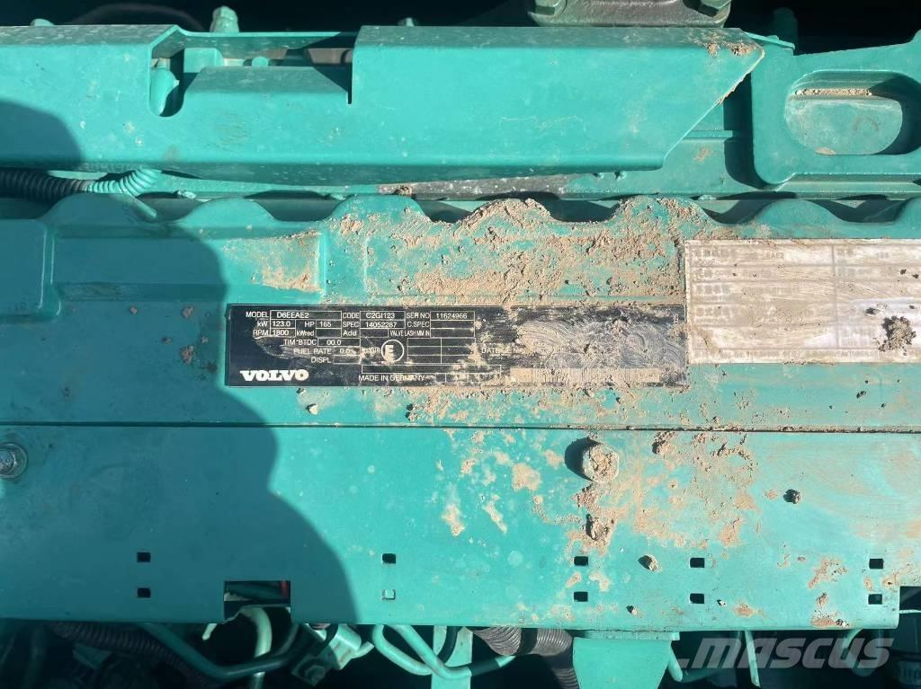 Volvo EC210 Kāpurķēžu ekskavatori