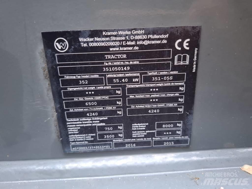 Kramer 8085 Iekrāvēji uz riteņiem
