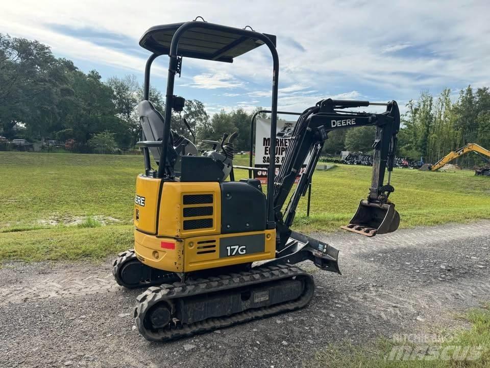 John Deere 17 G Mini ekskavatori < 7 t