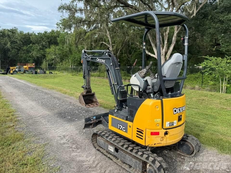 John Deere 17 G Mini ekskavatori < 7 t