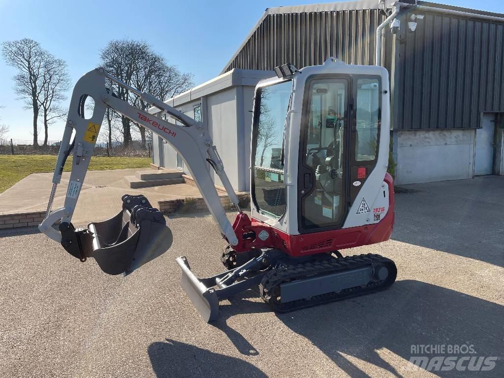 Takeuchi TB 216 Mini ekskavatori < 7 t