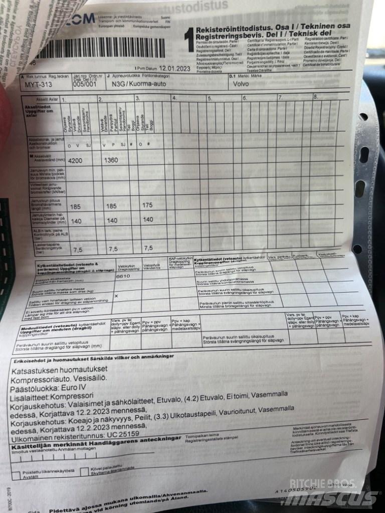 Volvo FM 480 Šasija ar kabīni