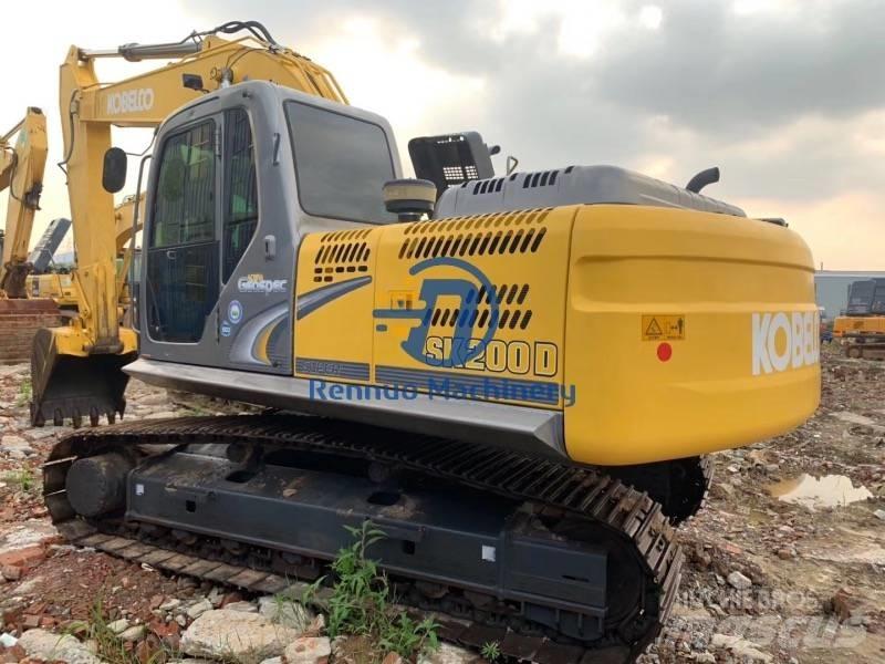 Kobelco SK 200 SD Kāpurķēžu ekskavatori