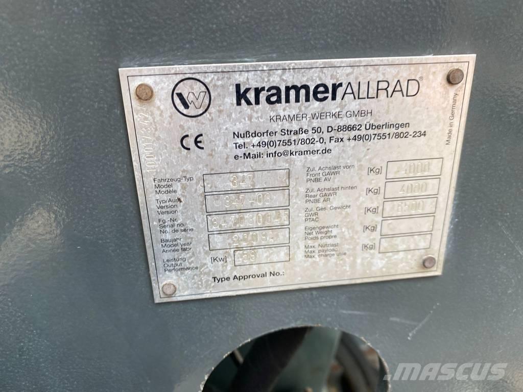 Kramer 950 Iekrāvēji uz riteņiem