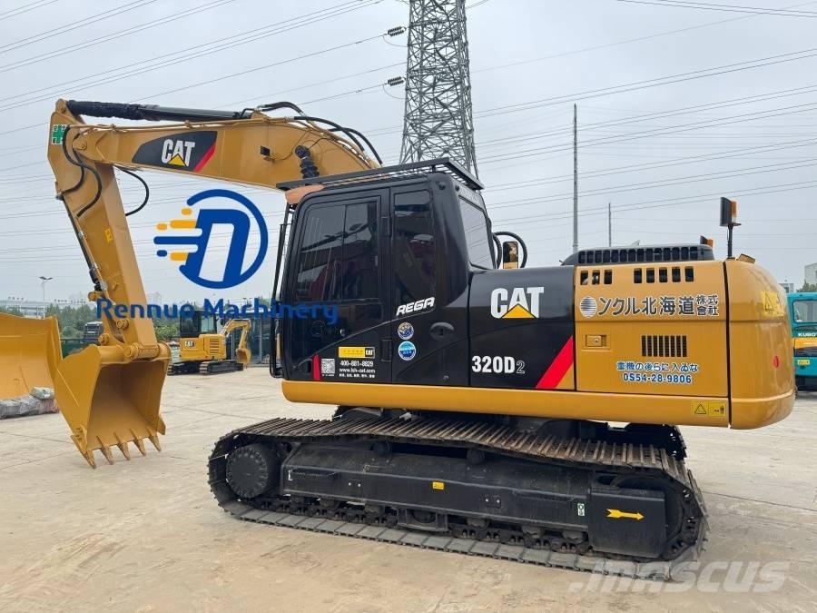 CAT 320D2 Kāpurķēžu ekskavatori