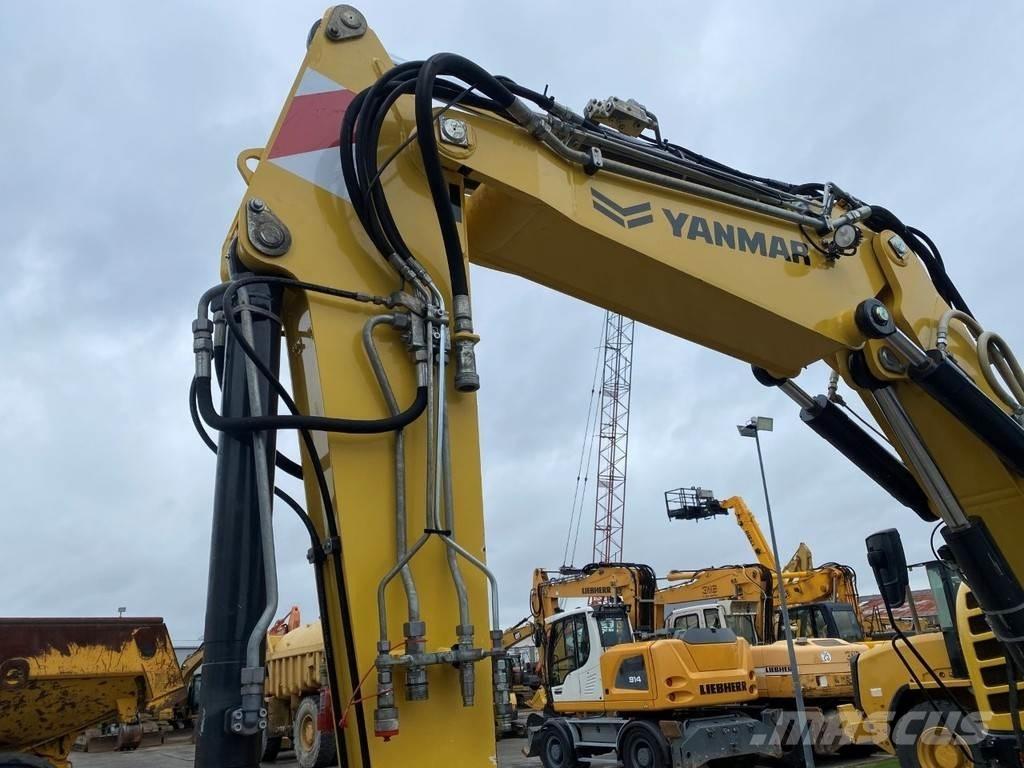 Yanmar B95w NVT Ekskavatori uz riteņiem