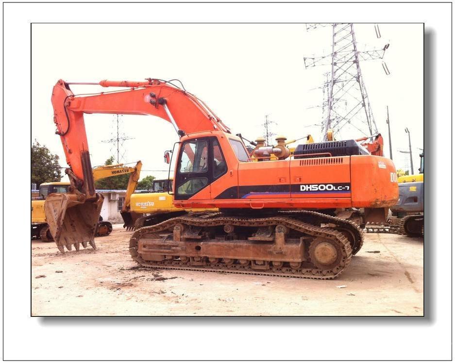 Doosan DH500 Kāpurķēžu ekskavatori