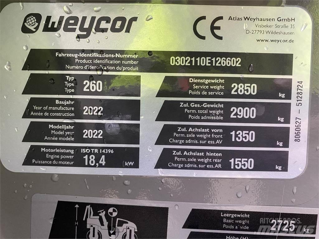 Weycor AW260 Veltņi