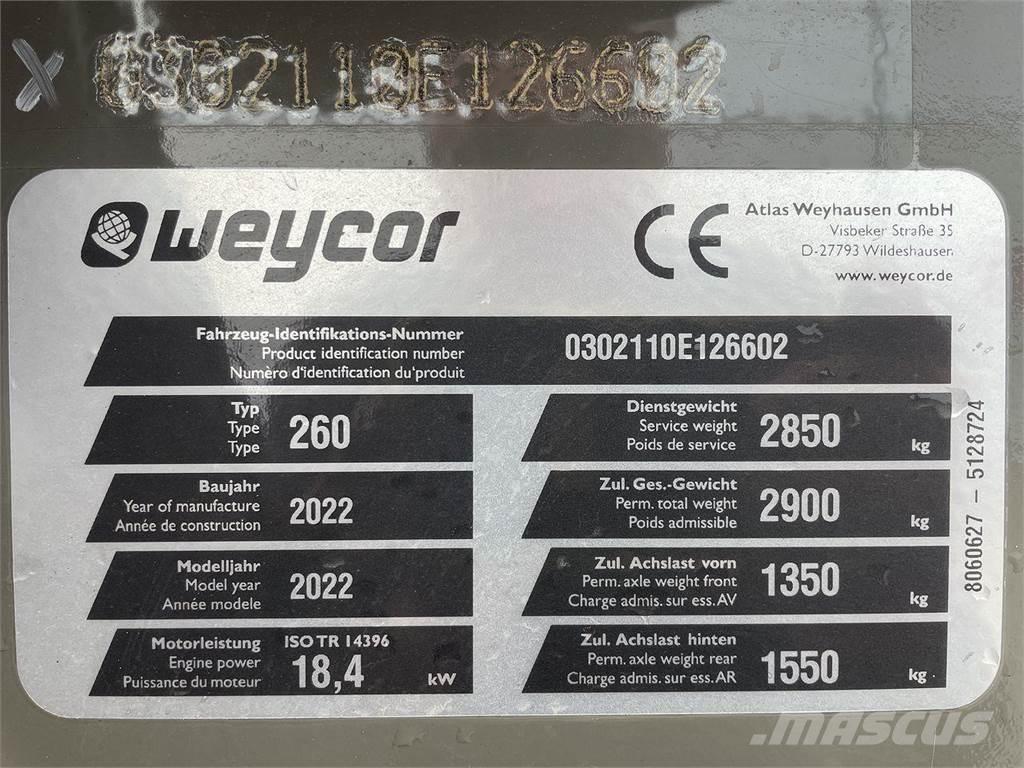 Weycor AW260 Veltņi