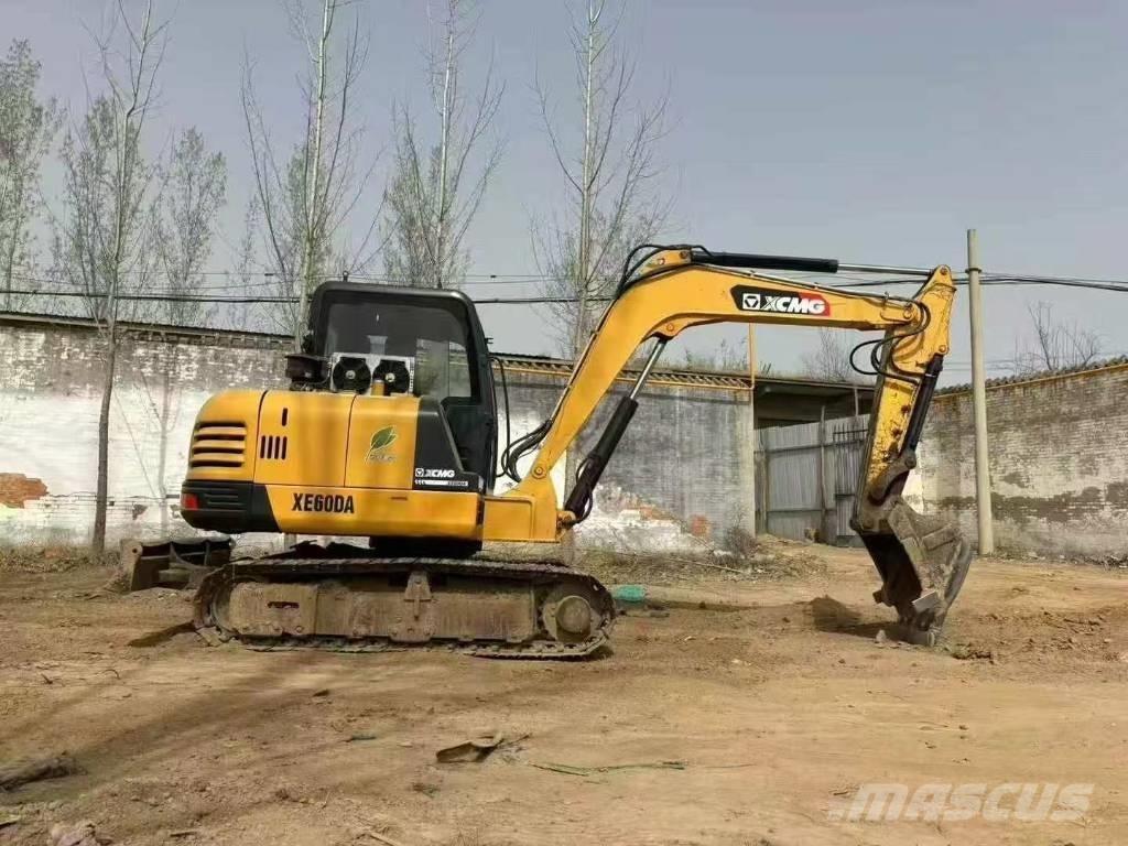 XCMG XE 60 DA Kāpurķēžu ekskavatori