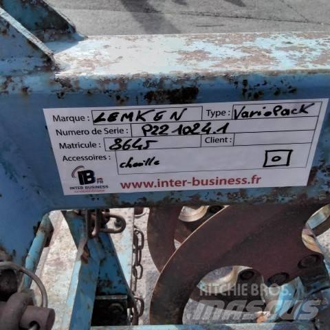 Lemken Variopack Cita augsnes apstrādes tehnika un papildaprīkojums