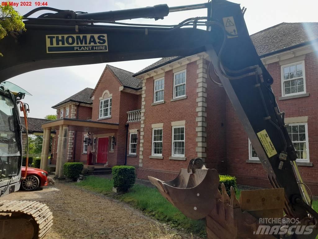 Volvo EC140EL Kāpurķēžu ekskavatori