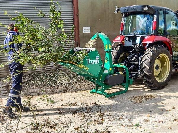  GL&D Titan Koksnes šķeldotāji