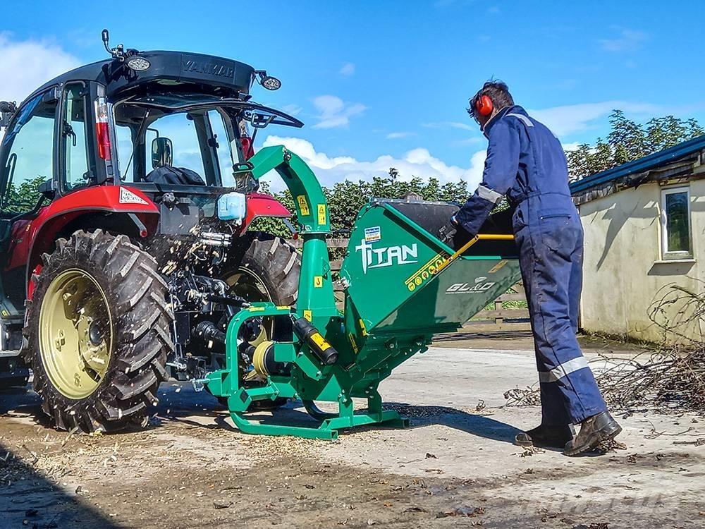  GL&D Titan Koksnes šķeldotāji