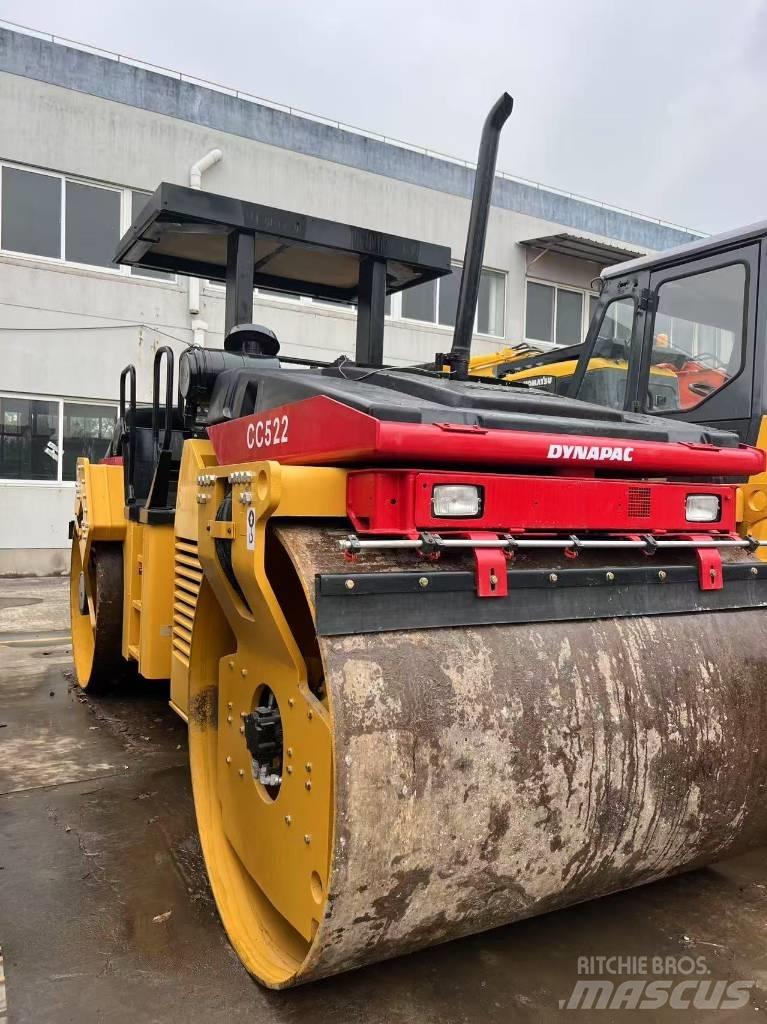 Dynapac CC 522 Divvalču grunts veltņi
