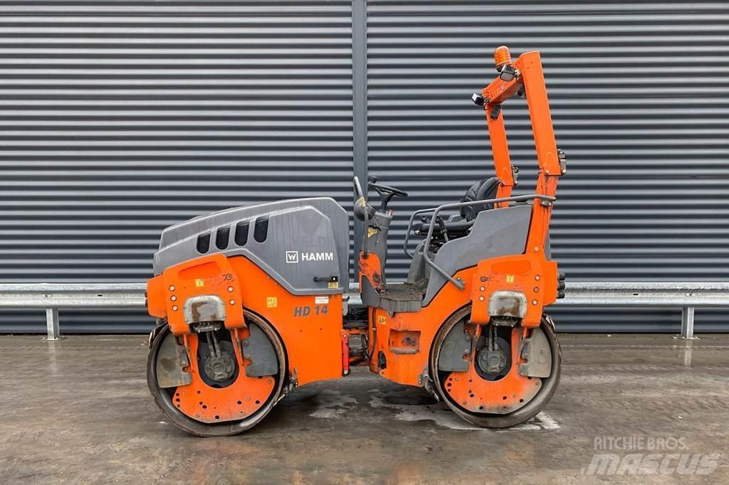 Hamm HD 14 VV Divvalču grunts veltņi
