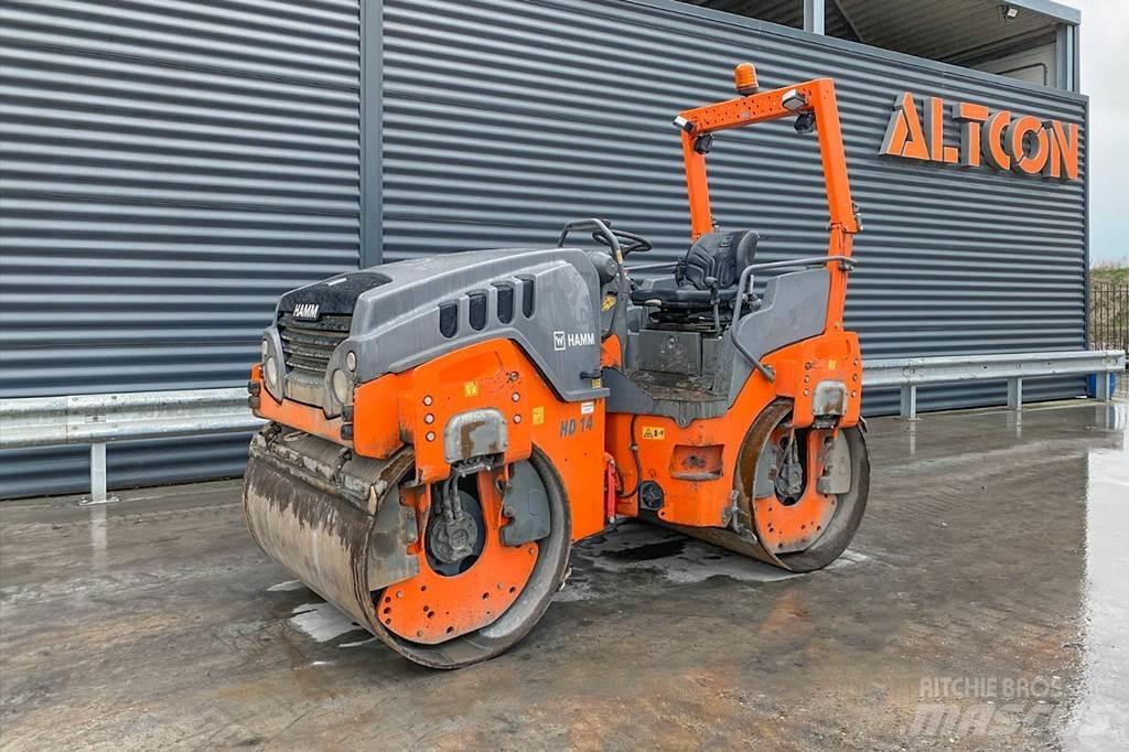 Hamm HD 14 VV Divvalču grunts veltņi