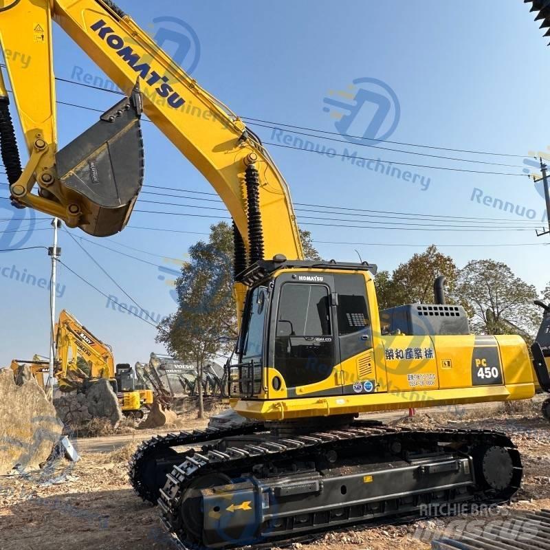 Komatsu PC450-8 Kāpurķēžu ekskavatori