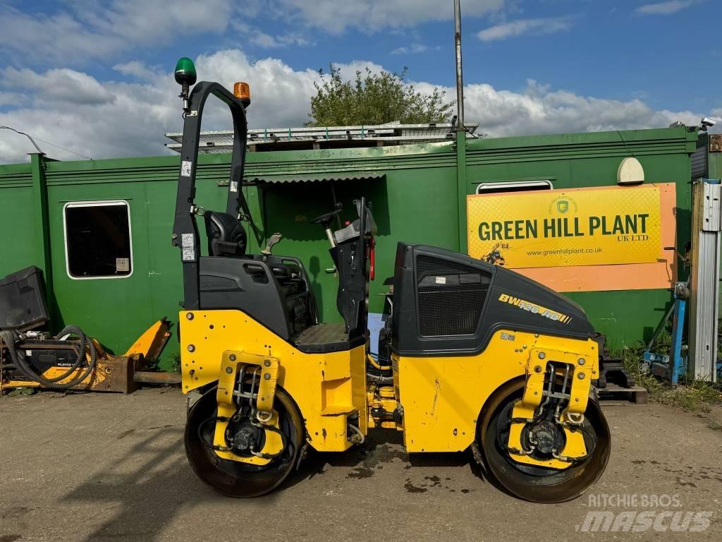 Bomag BW 120 AD-5 Divvalču grunts veltņi