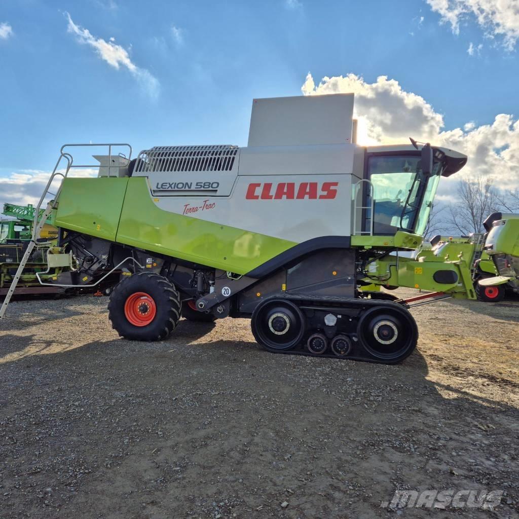CLAAS Lexion 580 TT Ražas novākšanas kombaini