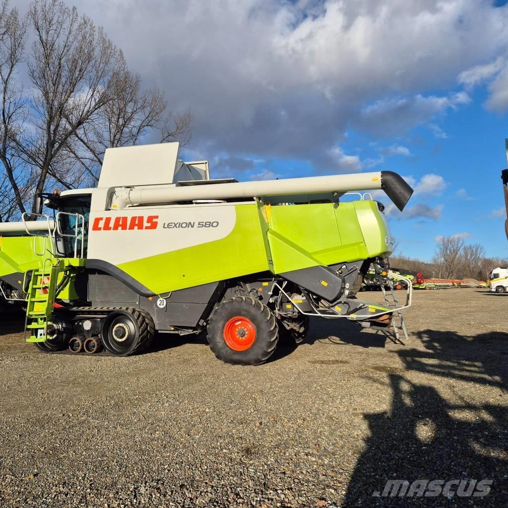CLAAS Lexion 580 TT Ražas novākšanas kombaini