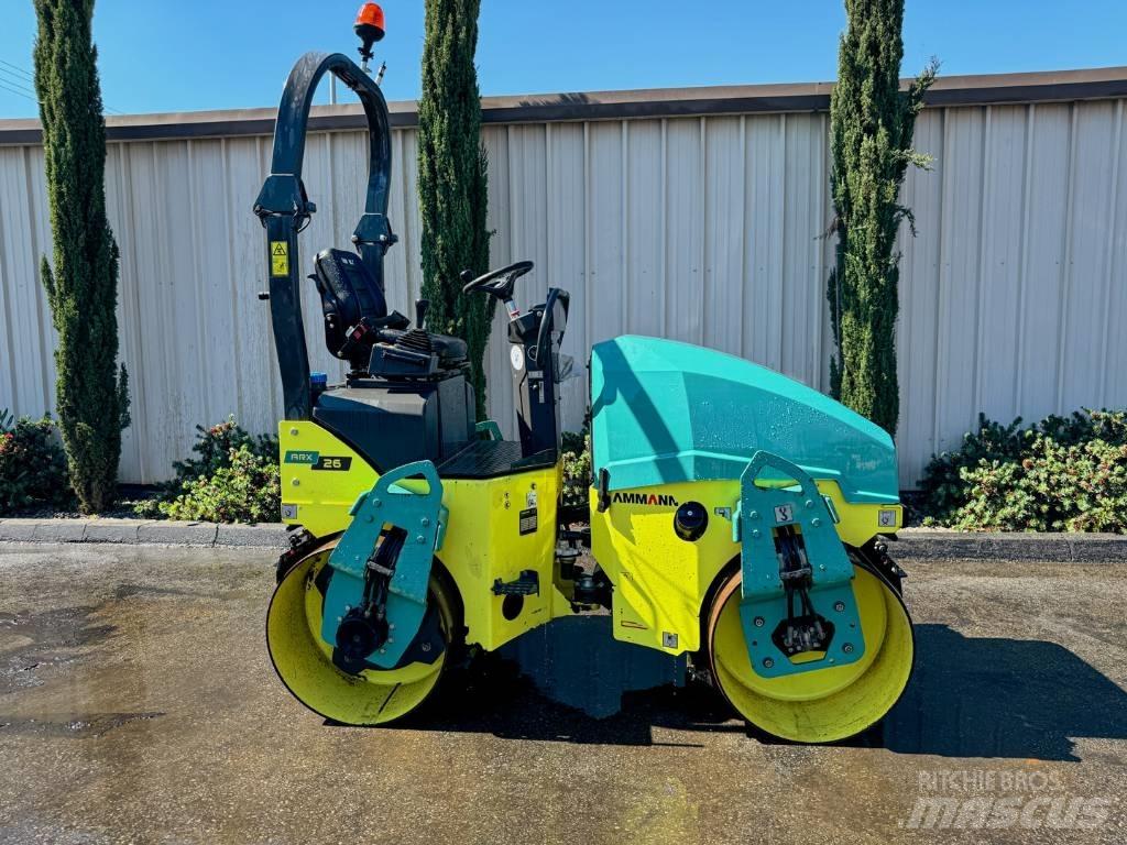 Ammann ARX 26 Divvalču grunts veltņi