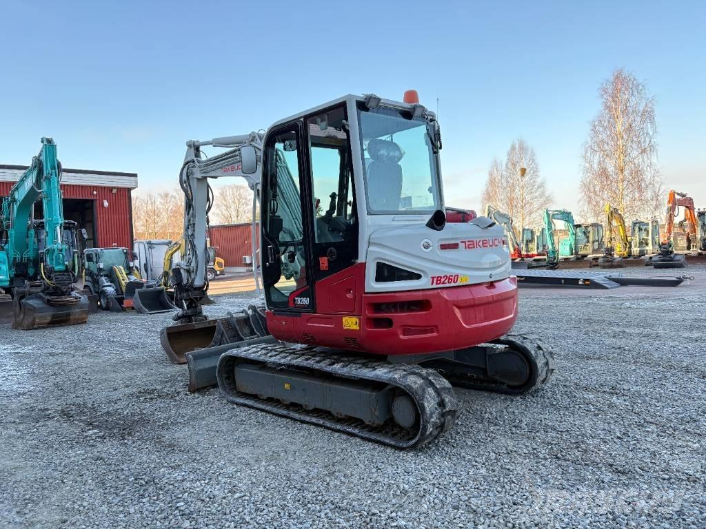 Takeuchi TB260 Mini ekskavatori < 7 t