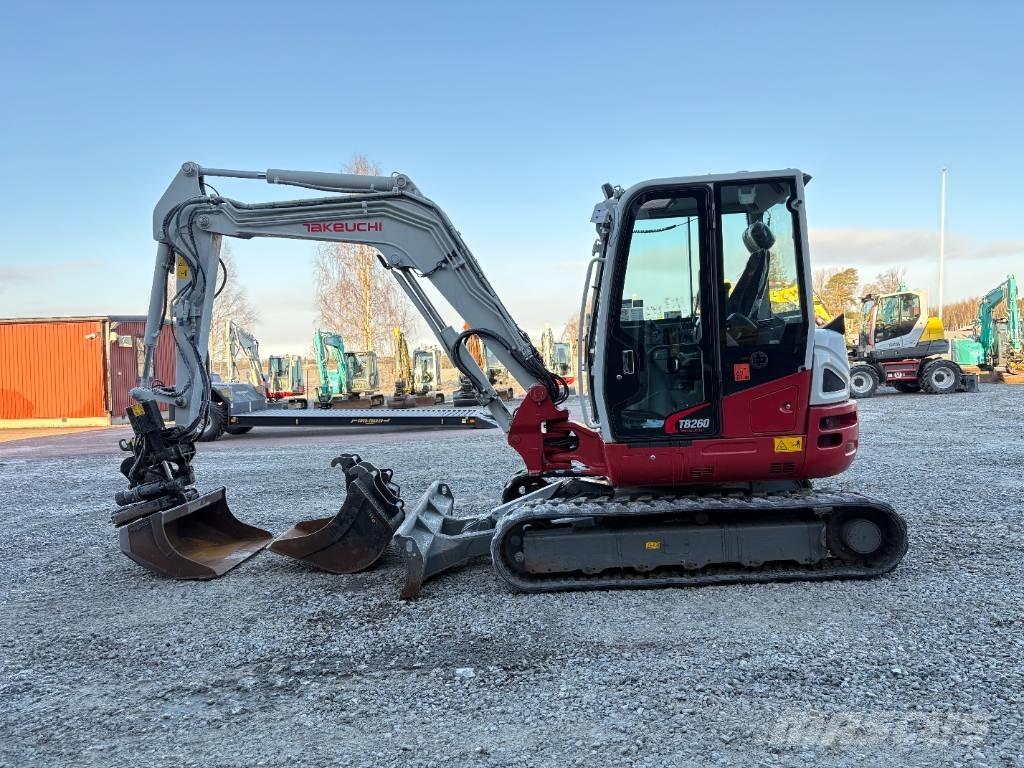 Takeuchi TB260 Mini ekskavatori < 7 t
