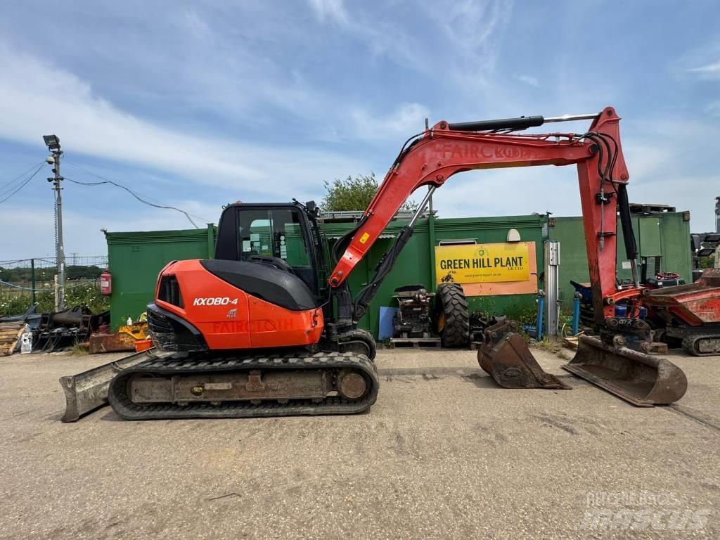 Kubota KX 008-4 Mini ekskavatori < 7 t