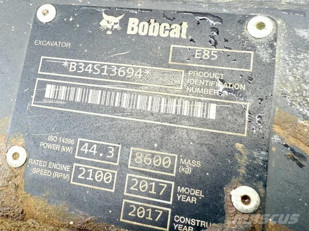 Bobcat E 85 Vidēja lieluma ekskavatori 7 t - 12 t