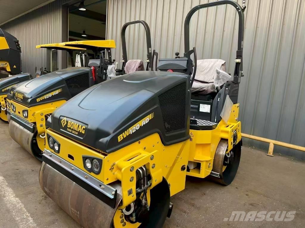 Bomag BW 120 AD-5 Divvalču grunts veltņi
