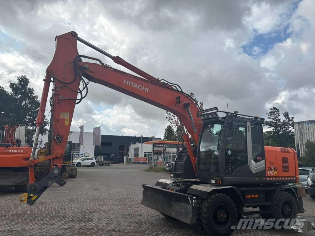 Hitachi ZX 170 W-3 Ekskavatori uz riteņiem