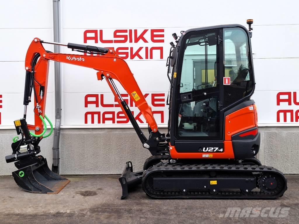 Kubota U 27-4 Mini ekskavatori < 7 t