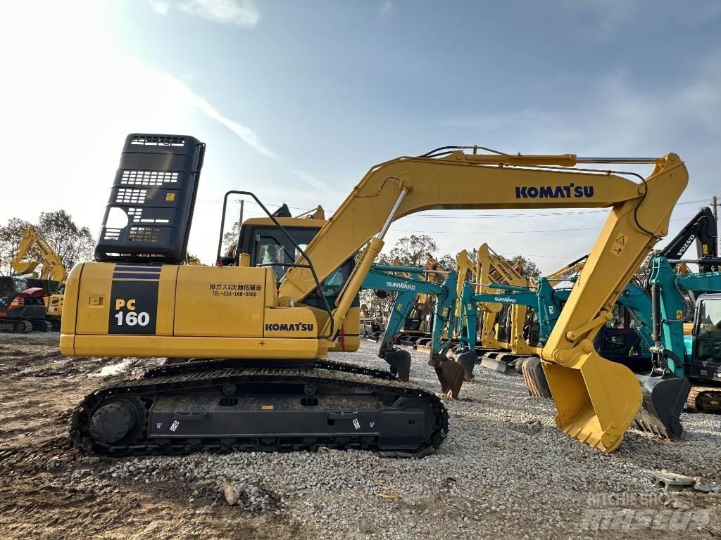 Komatsu PC 160 Kāpurķēžu ekskavatori