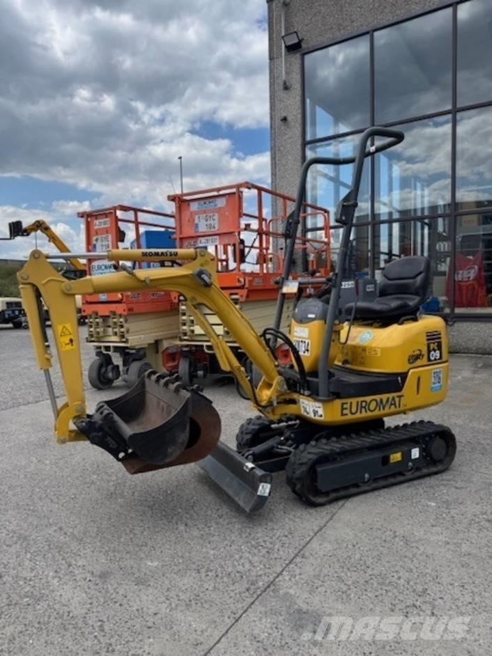 Komatsu PC 09-1 Mini ekskavatori < 7 t