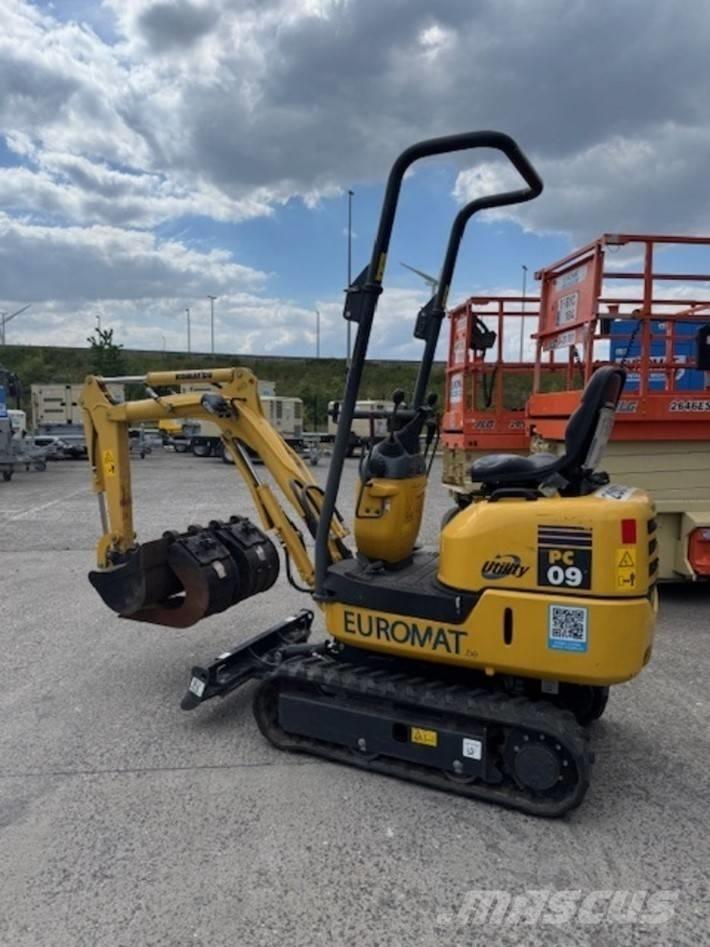 Komatsu PC 09-1 Mini ekskavatori < 7 t