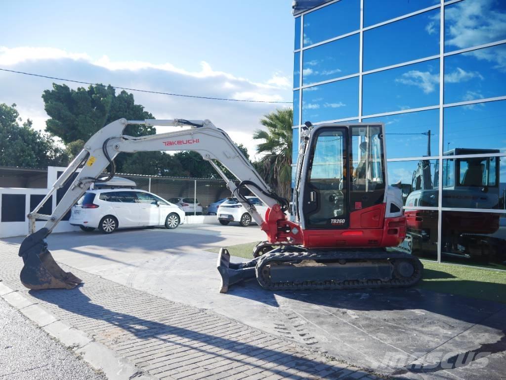 Takeuchi TB 260 Mini ekskavatori < 7 t