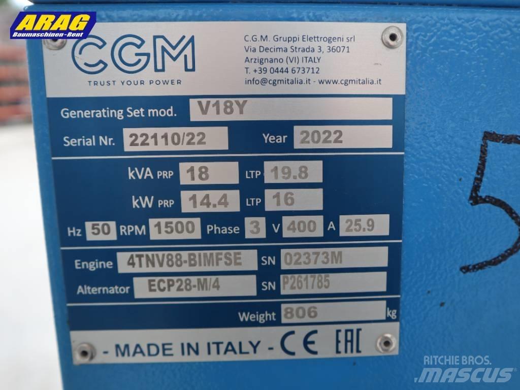 CGM V18Y Dīzeļģeneratori