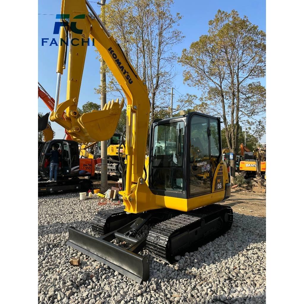 Komatsu PC 56-7 Kāpurķēžu ekskavatori