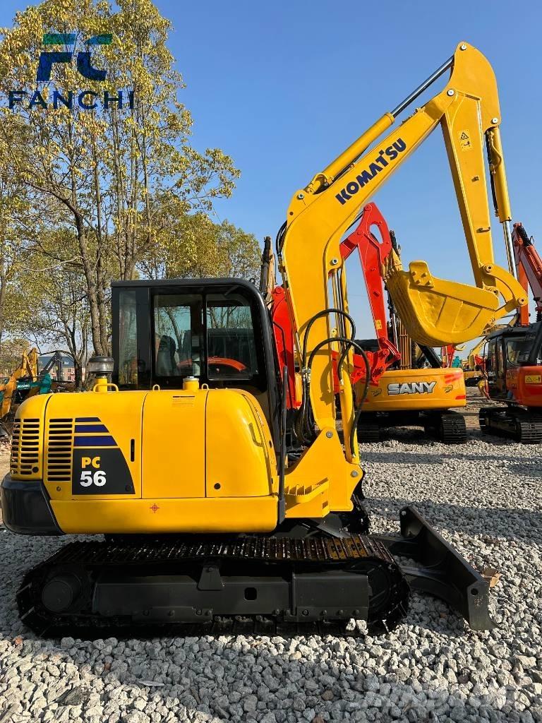 Komatsu PC 56-7 Kāpurķēžu ekskavatori