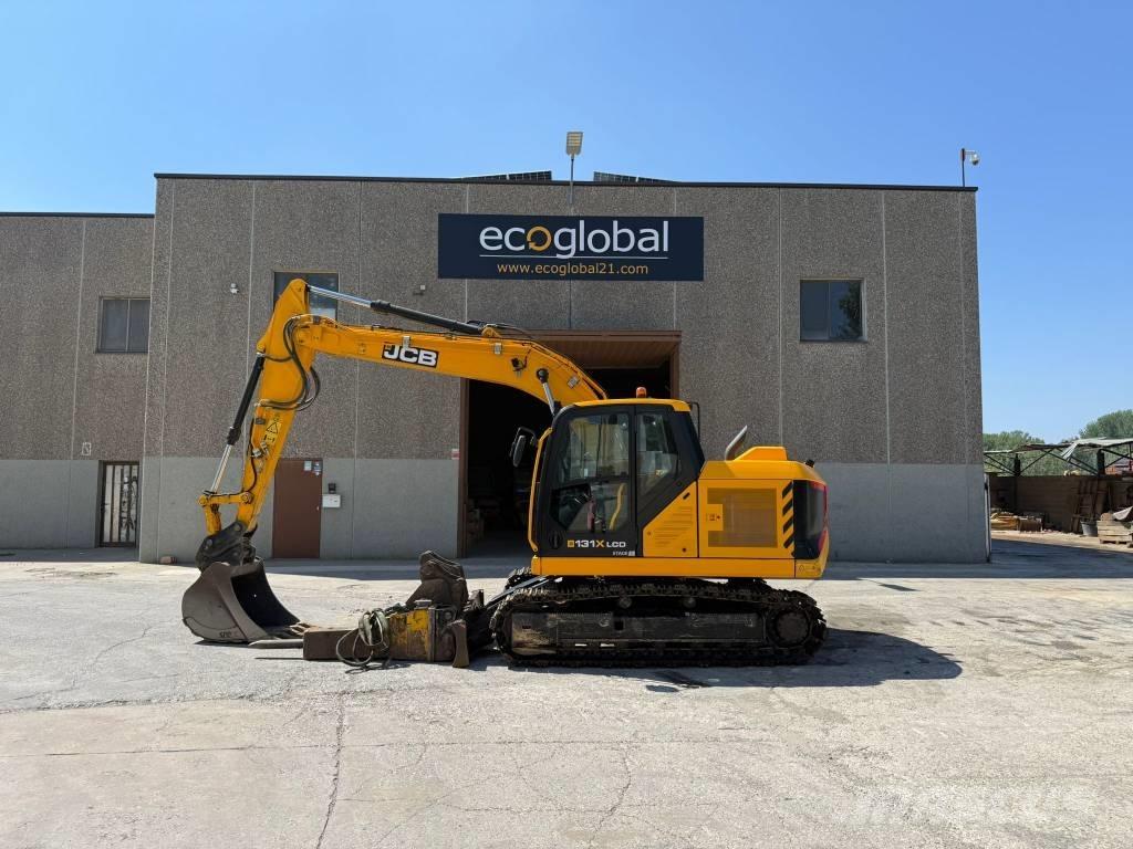 JCB 131 X LCD Kāpurķēžu ekskavatori