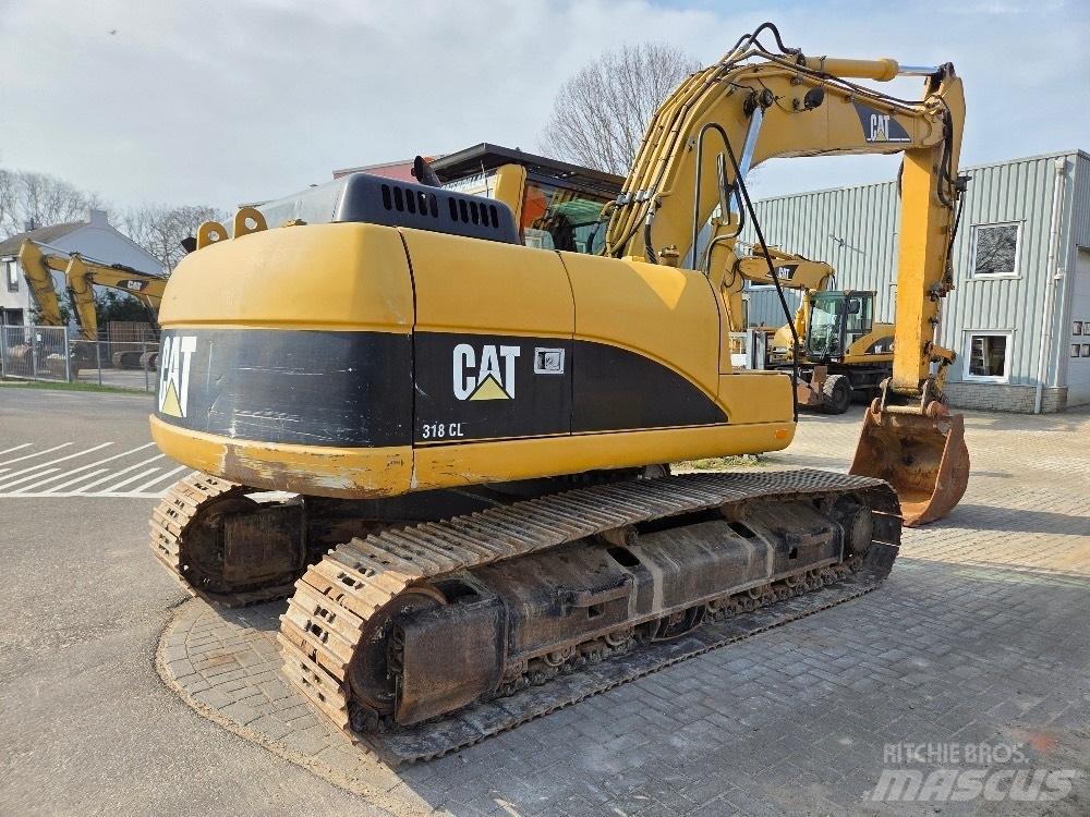 CAT 318CL Kāpurķēžu ekskavatori